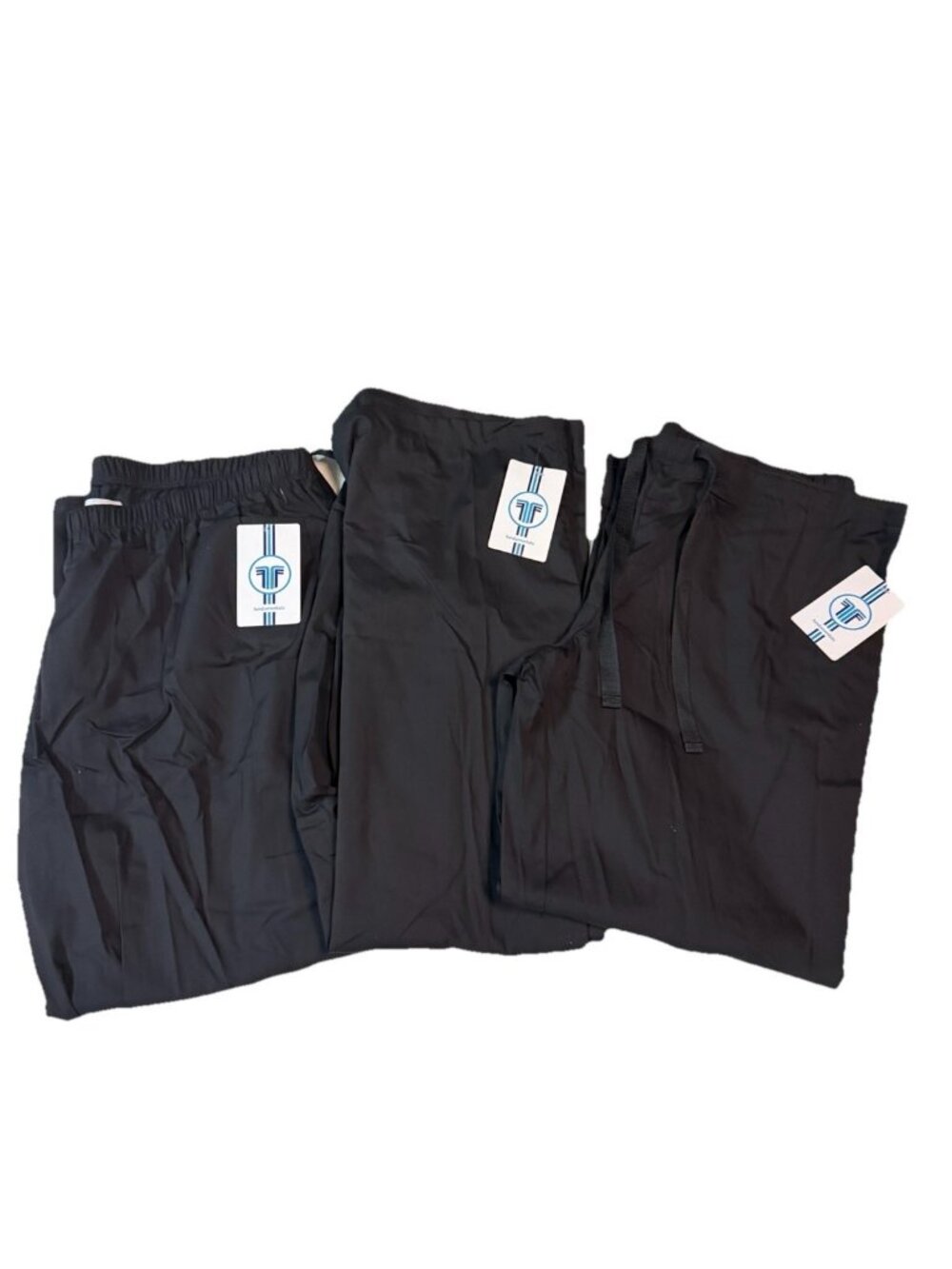 Lot Bundle of 3: White Swan Drawstring And Bootcut Women’s Scrub Pants -XS